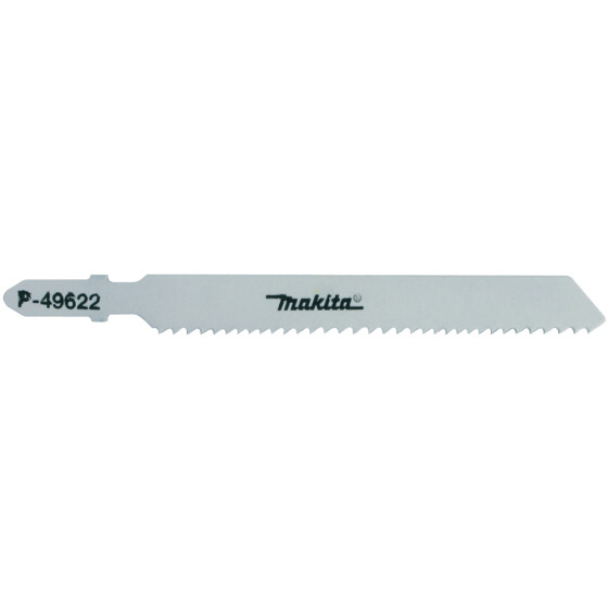 Makita Stichsägeblatt MG1014 bi Metall und Holz variabel verzahnt 1,8/2,5 mm / 10/14 tpi Arbeitslänge 75 mm 5 Stück P-49622