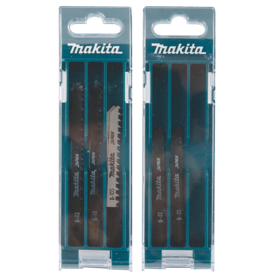 Makita Stichsägeblatt-Set A 10-teilig B-44410