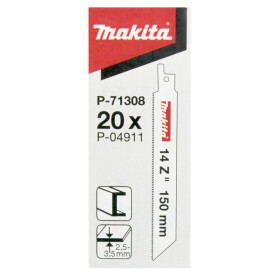 Makita Reciproblatt BIM 150/14Z 20Stk Reciproblatt BIM...