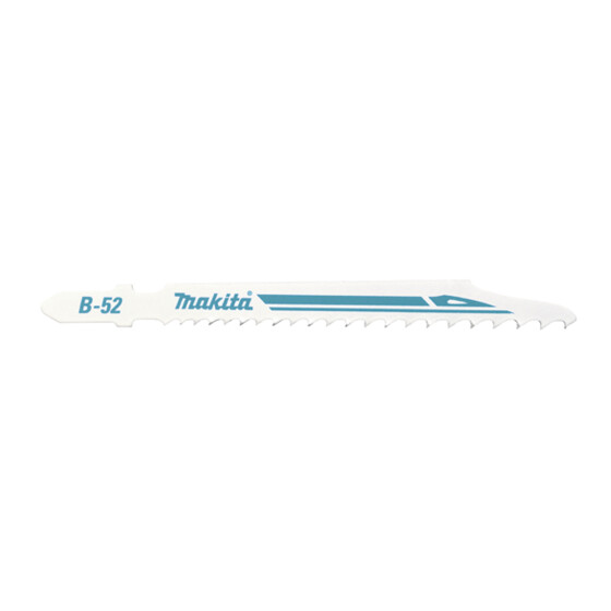 Makita Stichsägeblatt B-52 Universal Universal 2,6 - 4,6 mm / 5,5 - 9,8 tpi Arbeitslänge: 73 mm 5 Stück B-06482