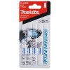 Makita Stichsägeblatt B-52 Universal Universal 2,6 - 4,6 mm / 5,5 - 9,8 tpi Arbeitslänge: 73 mm 5 Stück B-06482