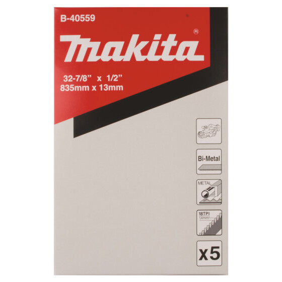 Makita Bandsägeblatt 18Z " BIM Bandsägeblatt 18Z " BIM B-40559