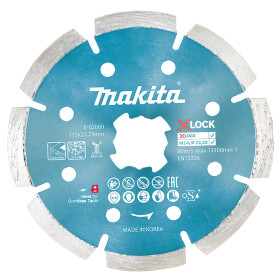 Makita Diamanttrennscheibe X-LOCK 115mm Ø 115 mm...