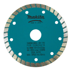 Makita Diamanttrennscheibe 125mm Ø 125 mm 2,0 mm...