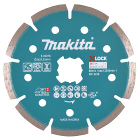 Makita Diamanttrennscheibe X-LOCK 125mm Ø 125 mm...