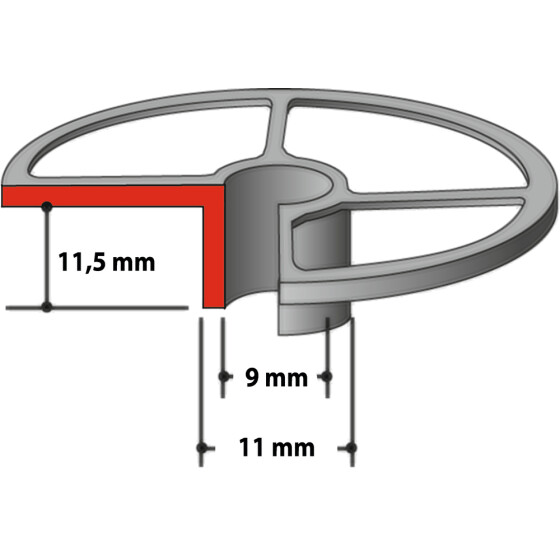 Makita Kopierhülse 11,0mm Kopierhülse 11,0mm 193331-5