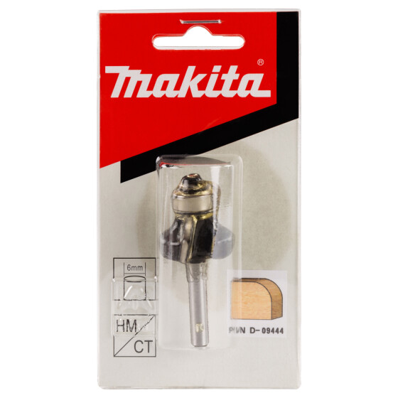 Makita Fräser Rundkanten 6mm Fräser Rundkanten 6mm D-09444