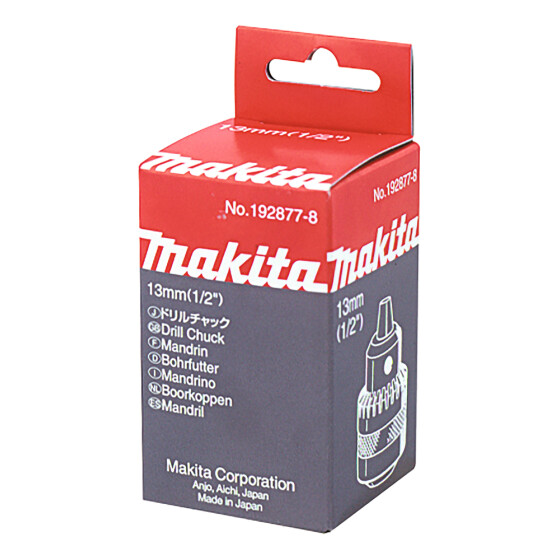 Makita Zahnkranzbohrfutter 13mm 2,0 - 13 mm 1/2"-20UNF Metall 192877-8