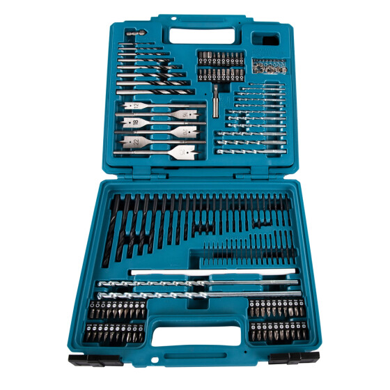 Makita Bohrer-Bit-Set 212-teilig Bohrer Bits Steckschlüsseleinsätze E-06270