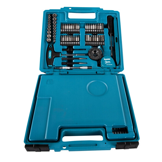 Makita Bohrer-Bit-Set 212-teilig Bohrer Bits Steckschlüsseleinsätze E-06270