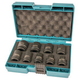 Makita Schlagnuss-Set 9-tlg. 9-teilig 1/2" 38 mm...