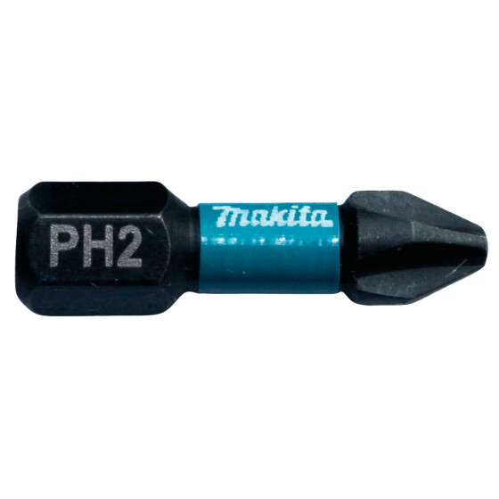 Makita Bit PH2 Impact Black PH2 2 Stück 25 mm B-63616