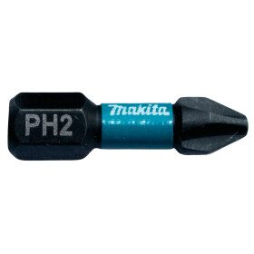 Makita Bit PH2 Impact Black PH2 2 Stück 25 mm B-63616