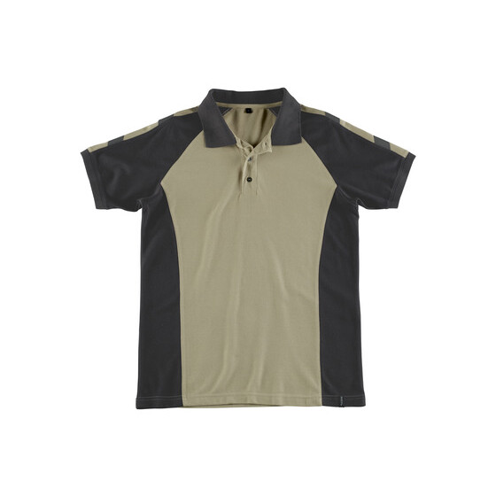 MASCOT® Bottrop Polo-shirt 50569-961-5509 hellkhaki/schwarz Größe L 1702054