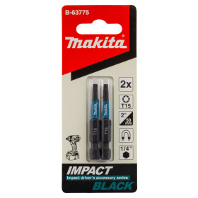 Makita Bit T15 Impact Black T15 2 Stück 50 mm B-63775