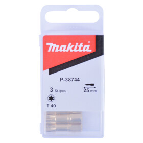 Makita Bit T40 Diamant T40 25 mm 3 Stück P-38744