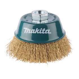 Makita Topfbürste Ø 100 mm gewellt Messing...