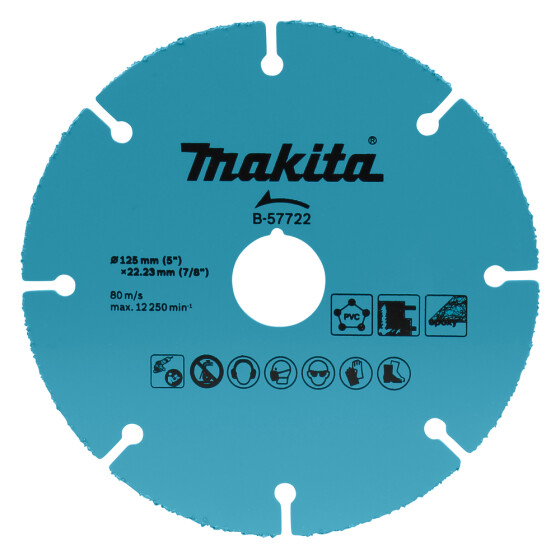 Makita Trennscheibe 125mm universal Ø 125 mm 2,0 mm K30/40 B-57722