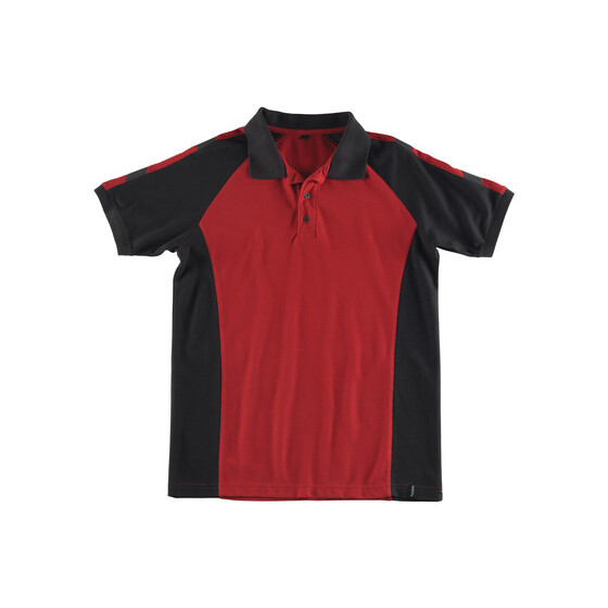 MASCOT® Bottrop Polo-shirt 50569-961-0209 rot/schwarz Größe S 1702002