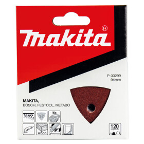 Makita Delta-Schleifpap. Klett K120 P-33299