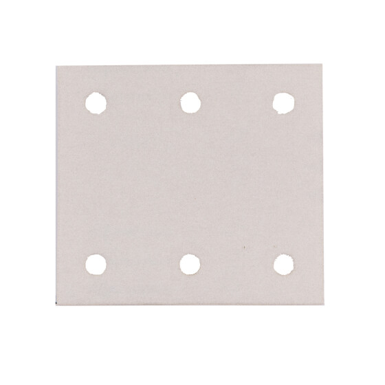 Makita Schleifpapier P240 102x114mm Klett 102x114 mm Körnung P240 Klett 6 Loch 10 Stück P-35879