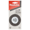 Makita Rundbürste Ø 75 mm gewellt verzinkter Stahl 1/4"-Sechskant P-66874