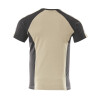 MASCOT® Potsdam T-shirt 50567-959-5509 hellkhaki/schwarz Größe XS 1701933