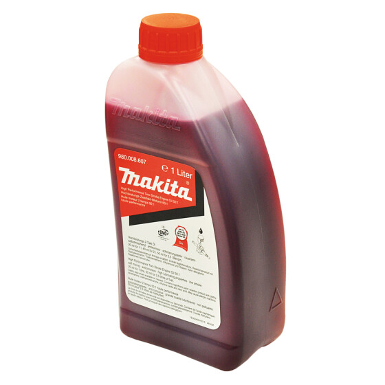 Makita Hochleistungs-2-Takt-Motorenöl 1.000 ml Mischverhältnis 1:50 980008607