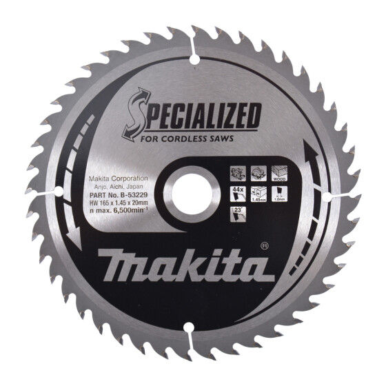 Makita SPECIALIZED Sägeb.165x20x44Z B-53229