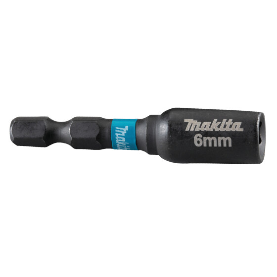 Makita Steckschlüssel 6mm Impact Black 1/4" SW6 magnetisch 1 Stück Impact Black B-66824