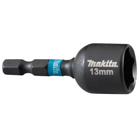 Makita Steckschlüssel 13mm Impact Black 1/4" SW13 magnetisch 1 Stück Impact Black B-66852