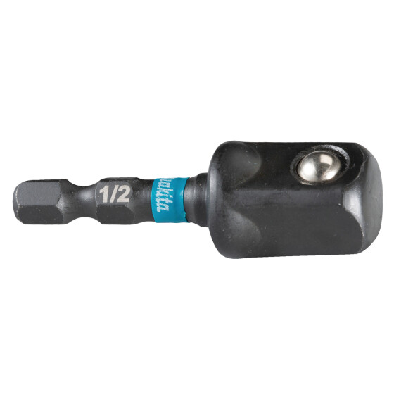 Makita Adapter von 1/4" 6KT auf 1/2" 4KT 1/2"-Vierkant 50 mm 1 Stück B-66874