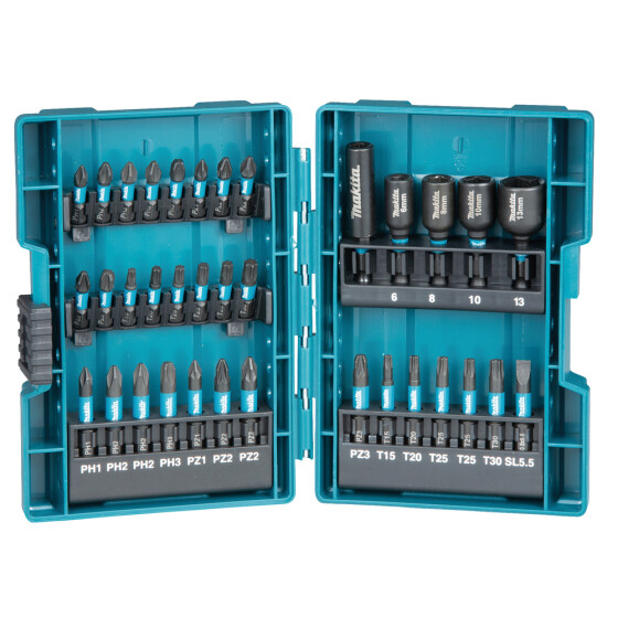 Makita Impact Black Bit-Set 35-teilig PH, PZ, T, SL B-66880