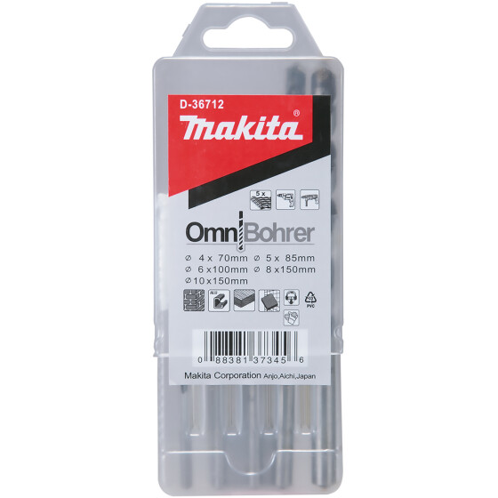 Makita Omnibohrer-Set 5tlg. D-36712