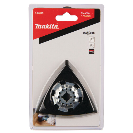 Makita Delta-Schleifplatte Klett TMA078 94 mm 1 Stück B-65115