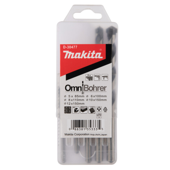 Makita Omnibohrer-Set 5tlg. D-30477