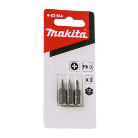 Makita Bit PH0 Standard PH0 25 mm 3 Stück B-23444