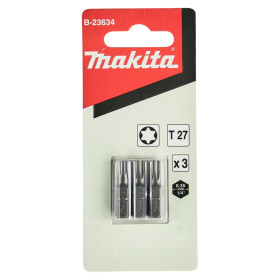 Makita Bit T27 Standard T27 25 mm 3 Stück B-23634