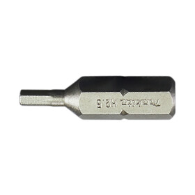 Makita Bit 6-kant H2.5 Standard H2.5 25 mm 3 Stück...