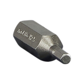 Makita Bit 6-kant H2.5 Standard H2.5 25 mm 3 Stück...