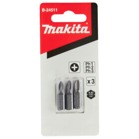 Makita PH Bit-Set 25mm 3tlg. B-24511