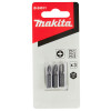 Makita Bit-Set PH1,PH2,PH3 Standard PH1, PH2, PH3 25 mm 3 Stück B-24511