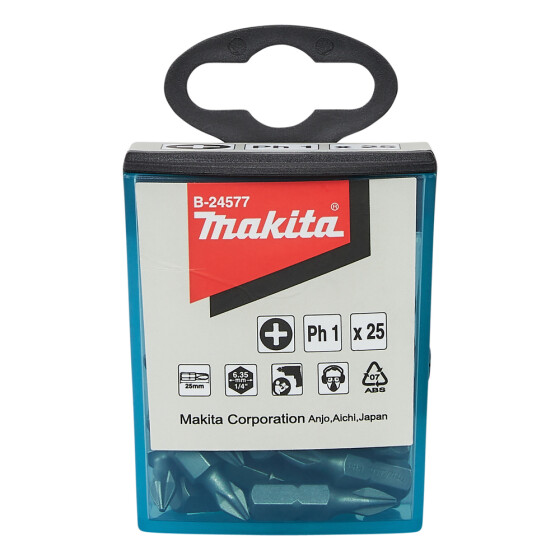 Makita Bit PH1 Standard PH1 25 mm 25 Stück B-24577