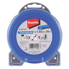 Makita Mähfaden Four-Leaf 1,65 mm 30 m blau E-01747