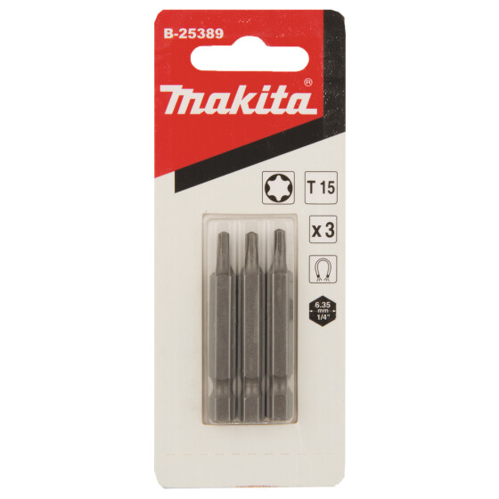 Makita Bit T15 Standard T15 50 mm 3 Stück B-25389