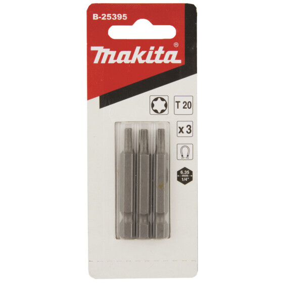 Makita Bit T20 Standard T20 50 mm 3 Stück B-25395