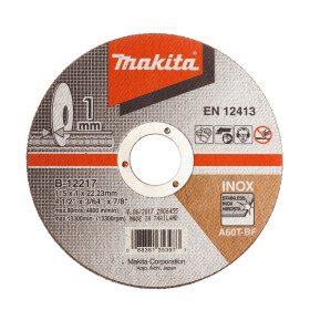 Makita Trennscheibe 115x1mm INOX (10) B-12217-10