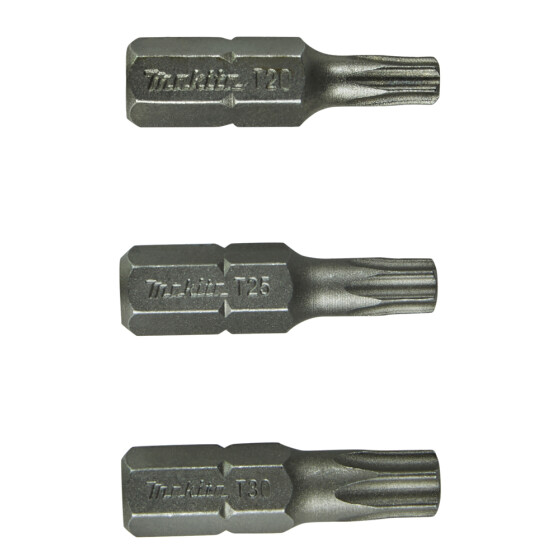 Makita Bit-Set T20,T25,T30 Standard T20, T25, T30 25 mm 3 Stück B-24533