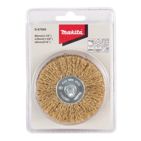 Makita Rundbürste 80 mm D-67608