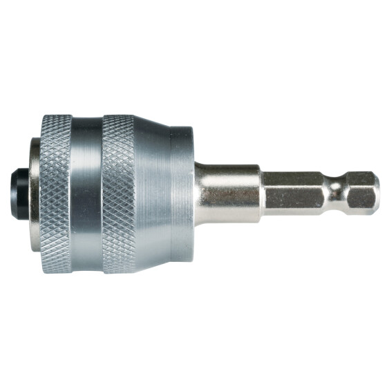 Makita EZYCHANGE Lochsägen Adapter + HSS-G Zentrierbohrer 3/8"-Sechskant Aufnahme 85 mm lang inkl. HSS-G Zentrierbohrer E-04070